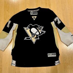 Authentic Pittsburgh Penguins Malkin jersey Youth L/XL
